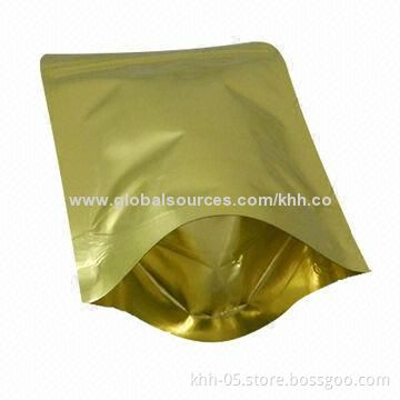Laminated aluminum foil bags for tea with nice barrier, customized printings are accepted